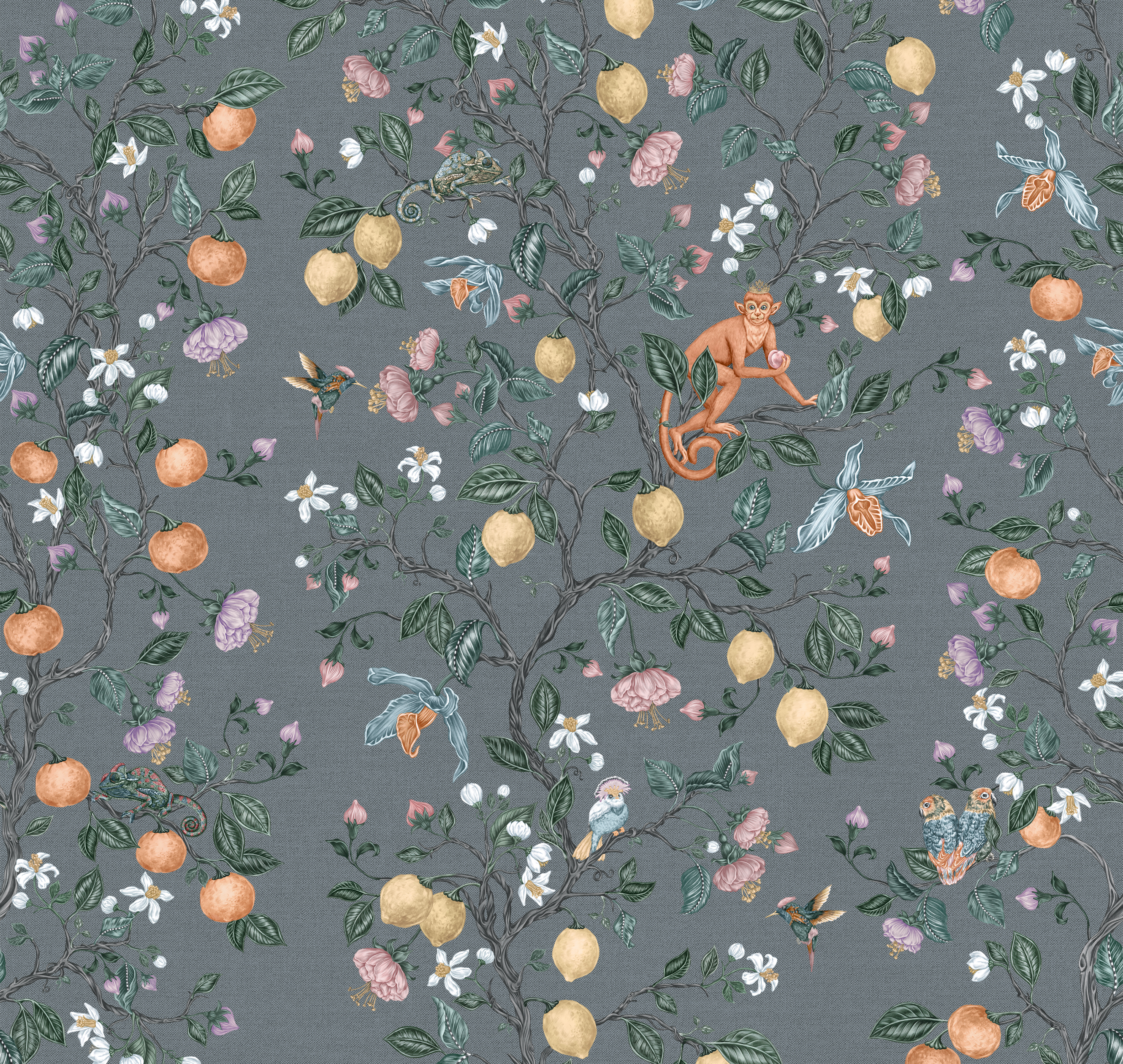 Панно Loymina British Style Garden Backyard Tea Party Brit 15 018 3×2